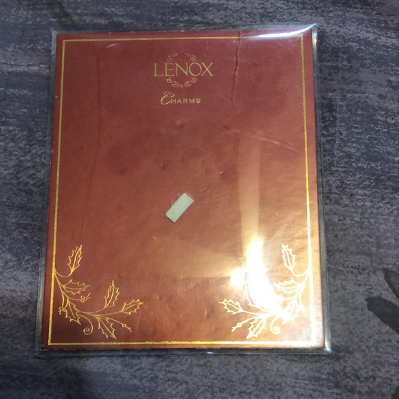 Lenox pierced Christmas tree charm ornament. Great condition, beautiful piece. - Picture 3 of 4